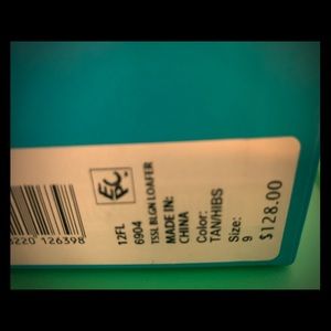 Tan shoes-never worn -in box